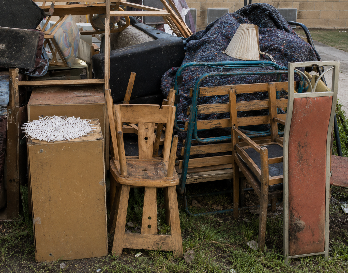 Furniture removal and bulk item pickup